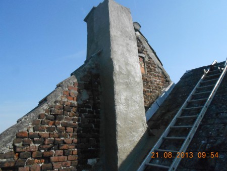 schouw was zeer slechte staat. nu nieuw